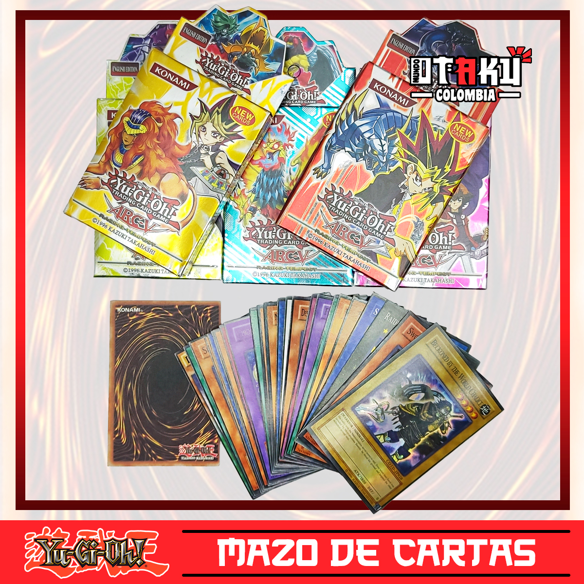 Cartas Yu Gi Oh Mazo De Cartas Mundo Otaku