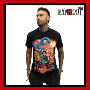 Camiseta Tanjiro Zenitsu Inosuke